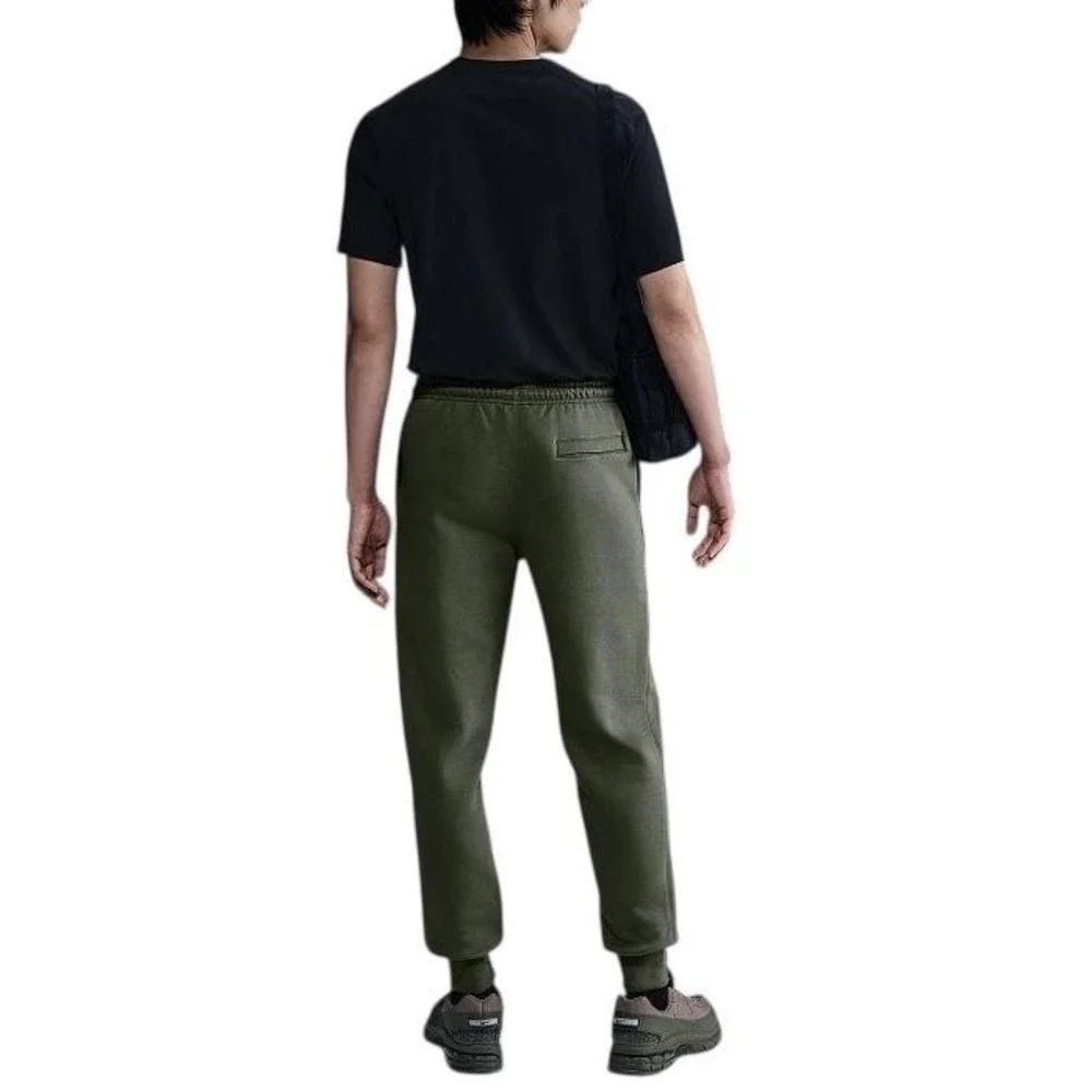 Nike Sportswear Club Fleece Jogger Pants Men M Olive Green Sweatpants Athleisure